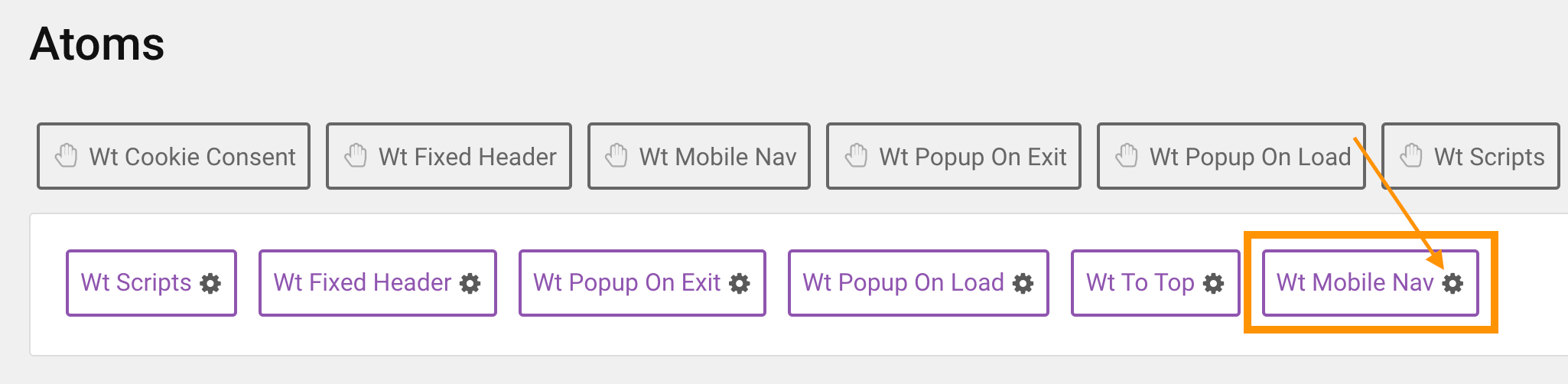 atoms wt scripts click config